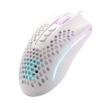 Mouse C/FIO Gamer M808W Redragon Storm RGB Branco