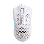 Mouse C/FIO Gamer M808W Redragon Storm RGB Branco