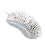 Mouse C/FIO Gamer M808W Redragon Storm RGB Branco
