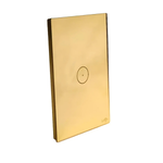 Interruptor de Cena Inteligente Touch 1 Canais Switch C/Alexa Dorado