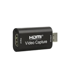 Adaptador Captura Video HDMI Fêmea x USB Macho 4K