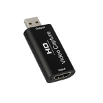 Adaptador Captura Video HDMI Fêmea x USB Macho 4K