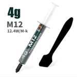 Pasta termica M12 4G 12.4W/MK C/Espatula MJ-TECH
