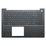 Carcaça Base Superior Dell Inspiron 15 3580/3582 0P4MKJ C/ Teclado S/ Power e S/ Touchpad Preto - Semi Novo