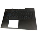 Carcaça Base Superior Dell G3 15 3590 0P0NG7 0W2VM0 C/ Teclado C/ Power e S/ Touchpad Preto c/ Azul - Semi