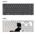 Teclado Lenovo Z450 Z460 Frame Preto