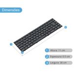 Teclado Positivo Motion C4500A  Preto S/Backlight S/Frame (KB-NAC-50) (TC1011)