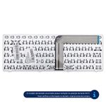 Teclado CCE Positivo/Philco/Itautec/Vaio Wifi F4 Tecla Alta, Sem Frame Ultra Thin U25