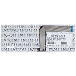 Teclado CCE Positivo/Philco/Itautec/Vaio Wifi F4 Tecla Alta, Sem Frame Ultra Thin U25