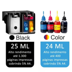 Tinta Cartucho HP Recarregável 805/682/667/305/667 XL/653 - S/CX