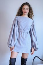 Vestido Sarah Cinza