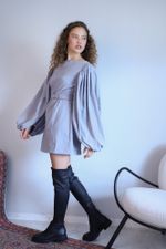 Vestido Sarah Cinza