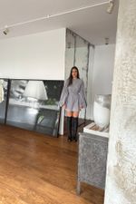 Vestido Sarah Cinza