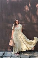 Vestido Fortuna Marfim