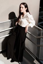 Camisa Seda Off-White 