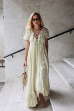 Vestido Fortuna Marfim