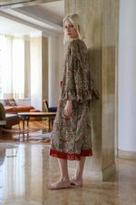 Kaftan Ali Bordado Oliva