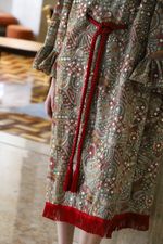 Kaftan Ali Bordado Oliva
