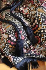Kaftan Ali Bordado Preto