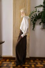 Camisa Seda Off-White 