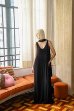 Vestido Khali Preto