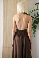 Vestido Antonella Café