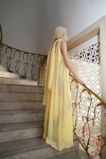 Vestido Khali Baunilha