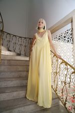 Vestido Khali Baunilha