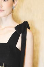 Vestido Mona Floral Preto