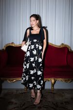 Vestido Mona Floral Preto