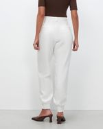 Calça Jogger 100% Linho | Amalfi - Off White