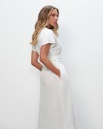 Vestido Chemise 100% Linho | Biarritz - Off White