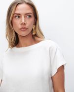 Blusa 100% Linho | Capri - Off White