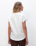 Blusa 100% Linho | Capri - Off White