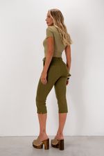 Calça Capri | One - Verde Oliva