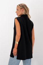 Blusa Alongada | All - Preto