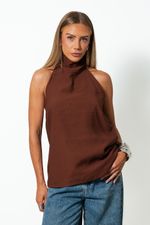 Blusa Frente Única | Pure - Marrom