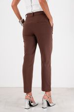 Calça Reta Slim | Sway - Marrom