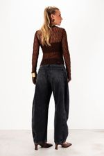 Blusa em Renda |  Bliss - Chocolate