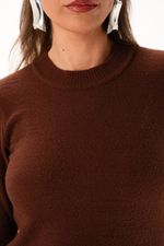 Blusa em Tricô Gola Redonda| Moritz - Cacau