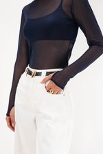 Blusa em Tule | Nuit - Marinho