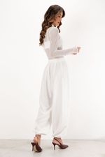 Blusa em Tule | Nuit - Branca