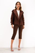 Trench Coat Curto | Tokyo - Marrom