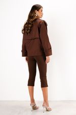 Trench Coat Curto | Tokyo - Marrom