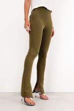 Calça com Zíper | Soho - Verde Oliva