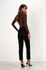 Calça em Algodão com Elastano | Bahia - Preto