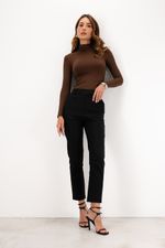 Calça em Algodão com Elastano | Bahia - Preto