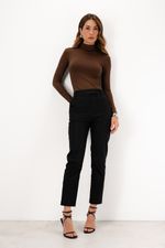 Calça em Algodão com Elastano | Bahia - Preto