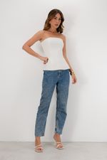 Corset Decote Reto | Prisma - Off White