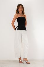 Corset Decote Reto | Prisma - Preto